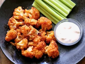 Keto Buffalo Cauliflower