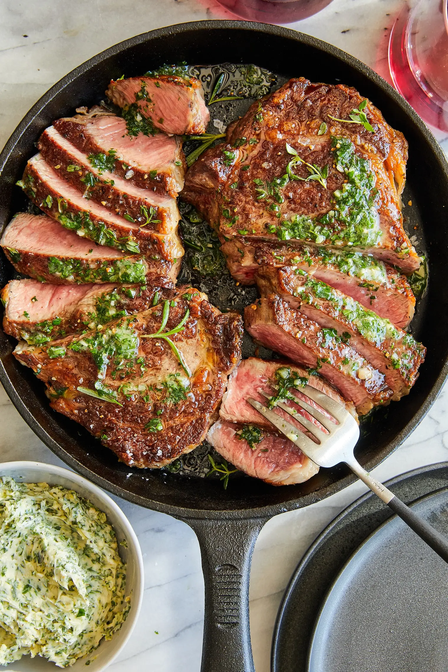 garlic steak recipe
