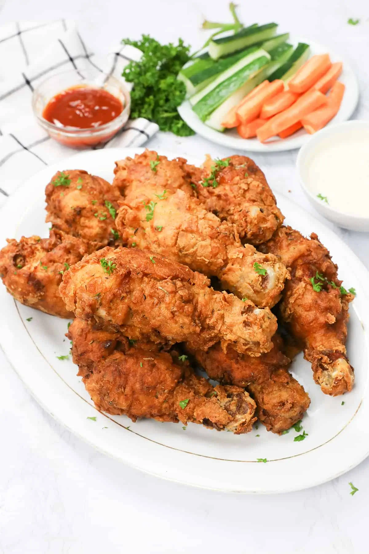 Deep-Fried Chicken Legs: Recipe and Step-by-Step Instructions