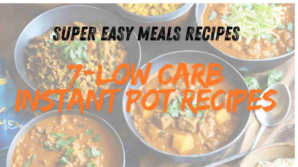 low Carb Instant Pot Recipes