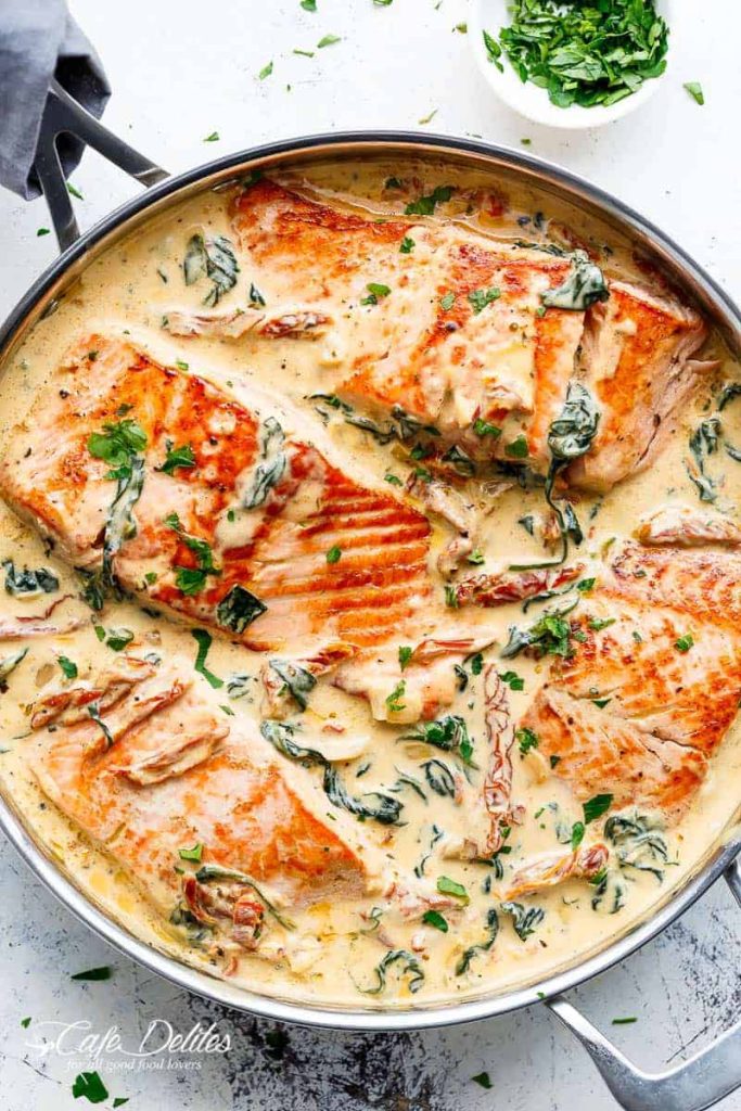 Creamy Tuscan Salmon