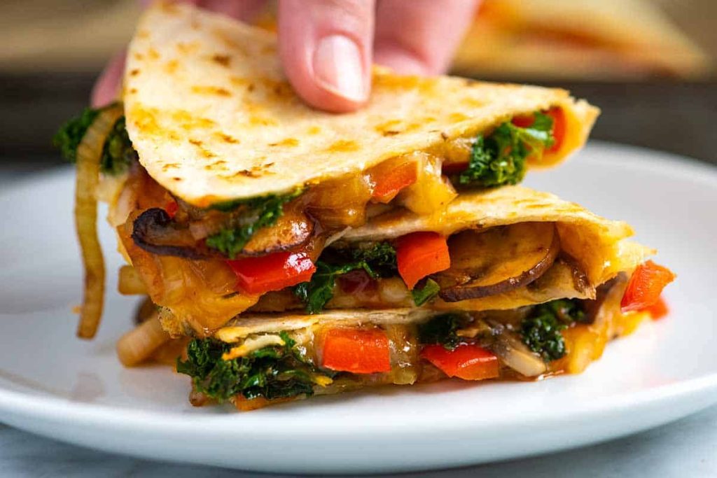 Easy Veggie Quesadillas