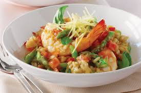 Shrimp and Asparagus Risotto