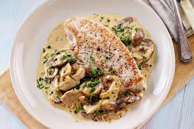 Steaks with Creamy Mushroom Sauce