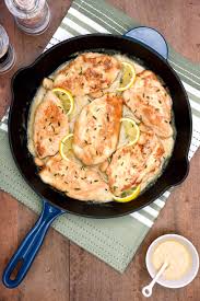 Turkey Steaks Garlic Lemon Sauce