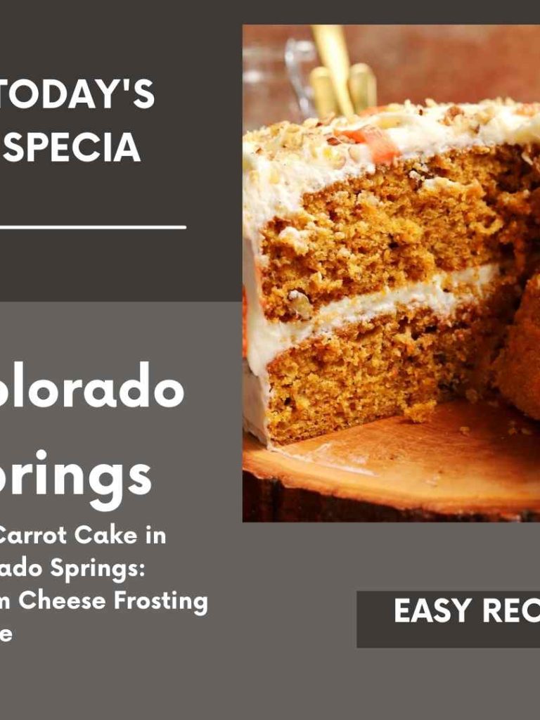 best carrot cake in colorado springs cream cheese frosting recipe