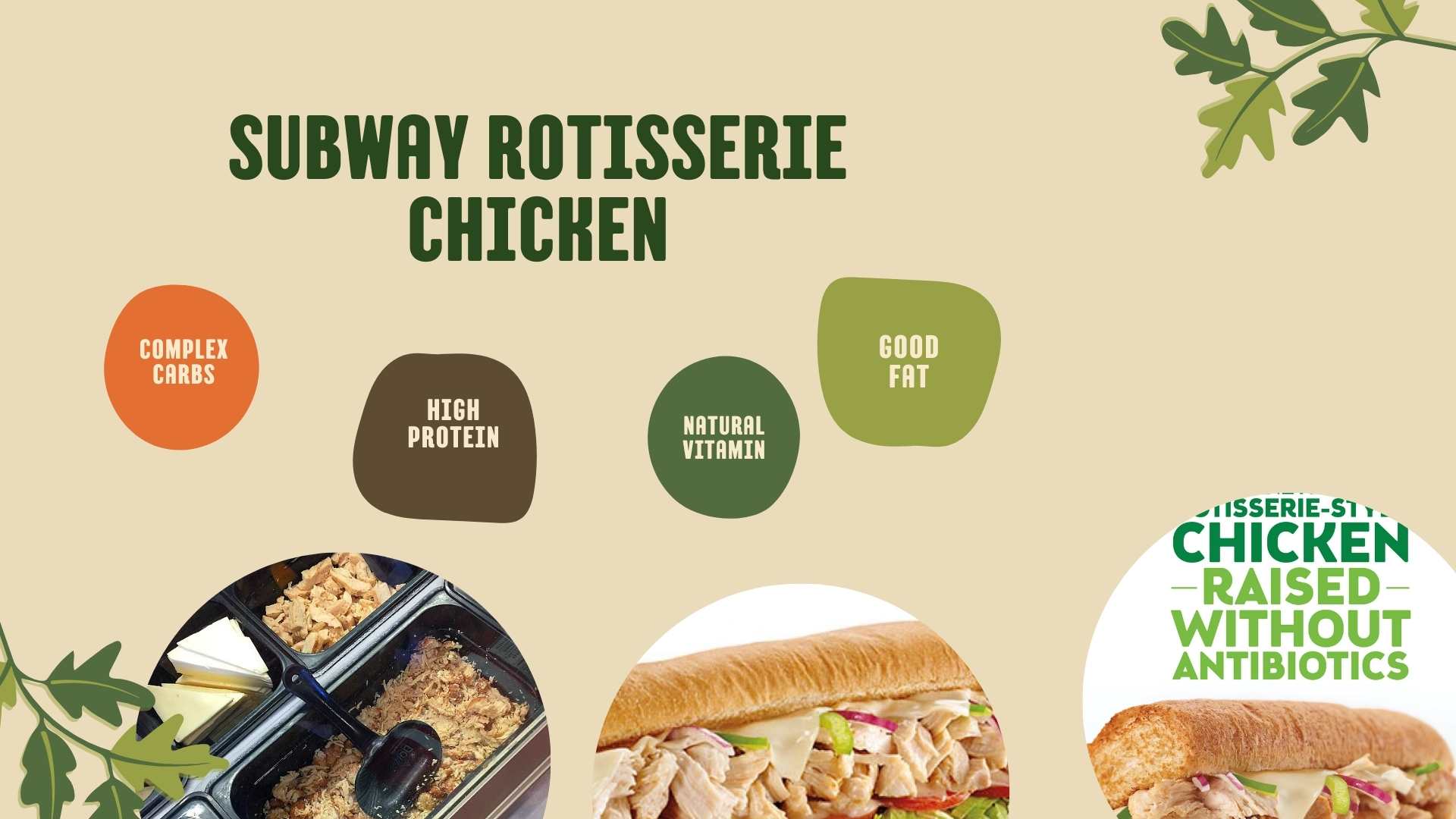 subway rotisserie chicken