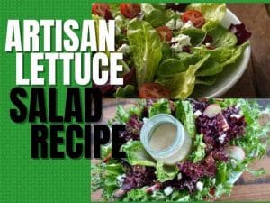 artisan lettuce salad recipe