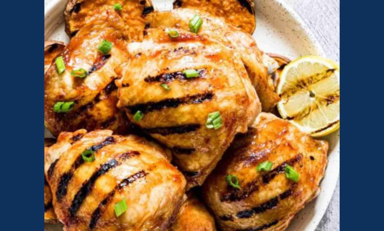 recipe for honey bourbon barbecue chicken