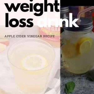 weight loss drink with apple cider vinegar recipe