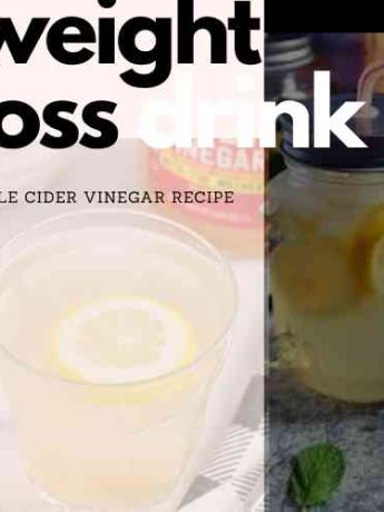 weight loss drink with apple cider vinegar recipe