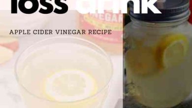 weight loss drink with apple cider vinegar recipe