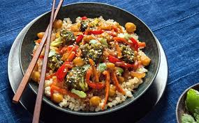 Lentil & Veggie Stir Fry